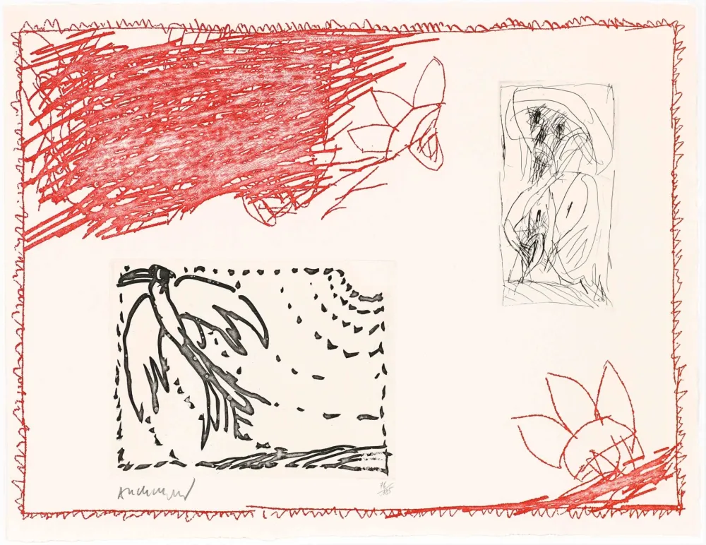 Etching And Aquatint Alechinsky - Poèmes à voir 06
