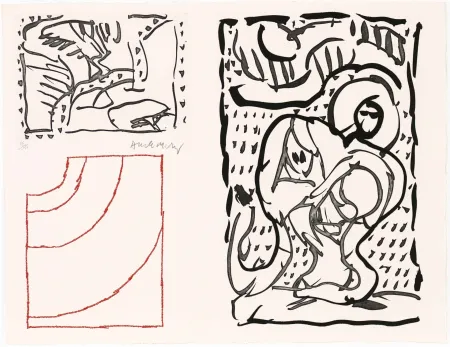 Etching And Aquatint Alechinsky - Poèmes à voir 08