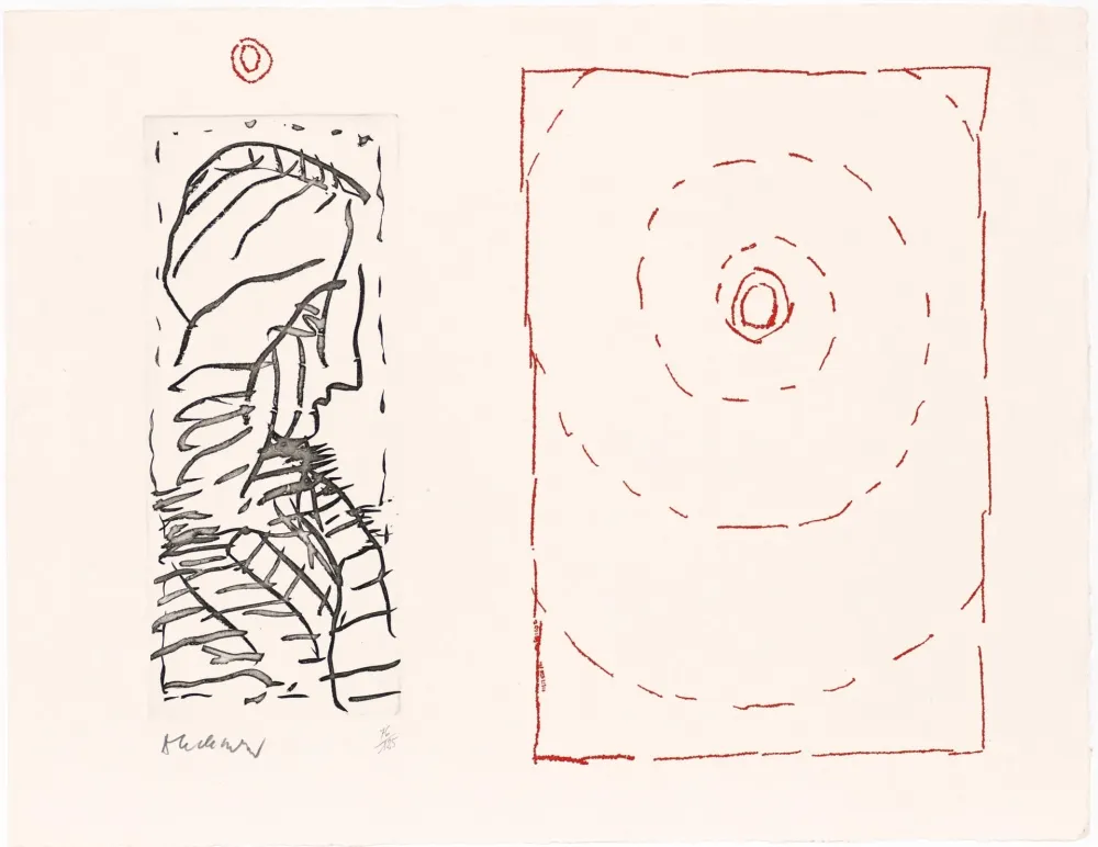Etching And Aquatint Alechinsky - Poèmes à voir 10