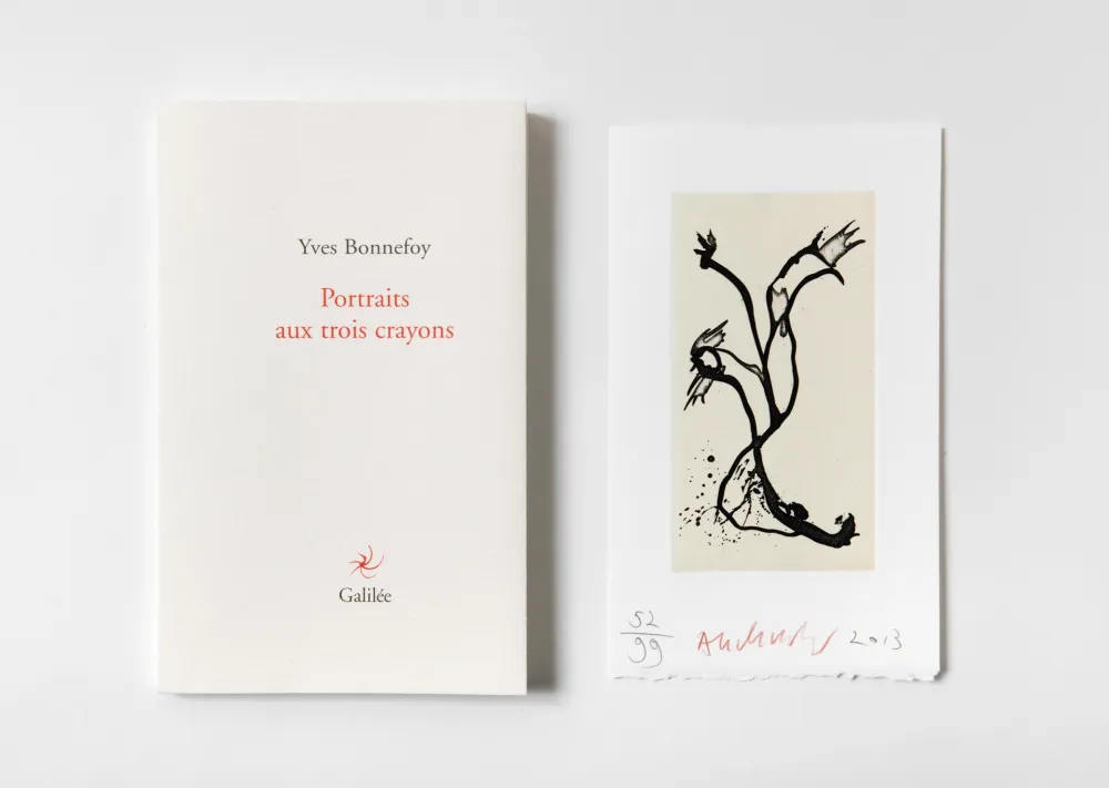 Illustrated Book Alechinsky - Portrait aux trois crayons