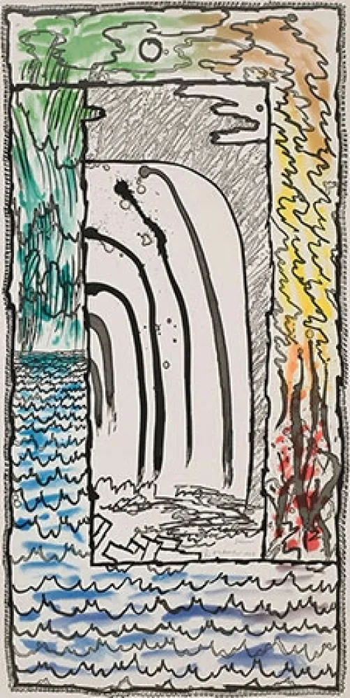 Etching Alechinsky - Prisma