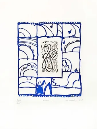 Etching Alechinsky - Raisin