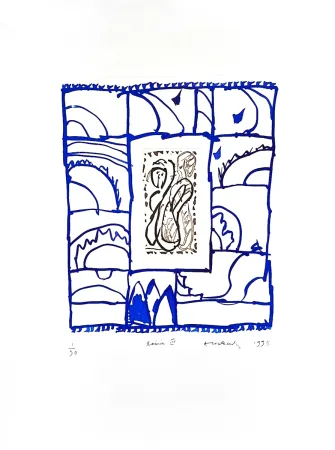 No Technical Alechinsky - Raisin III