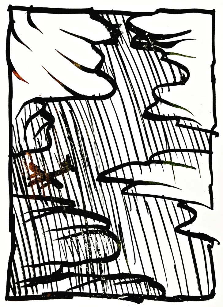 Lithograph Alechinsky - Résumé