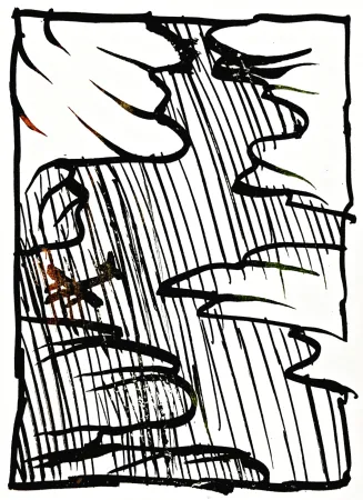 Lithograph Alechinsky - Résumé