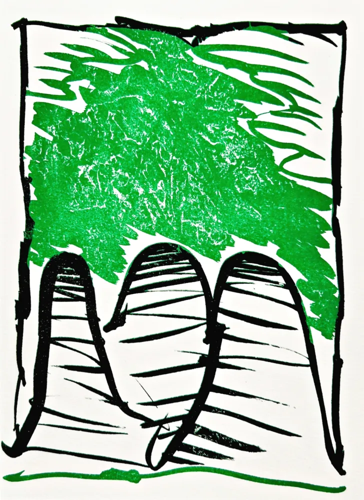 Lithograph Alechinsky - Résumé