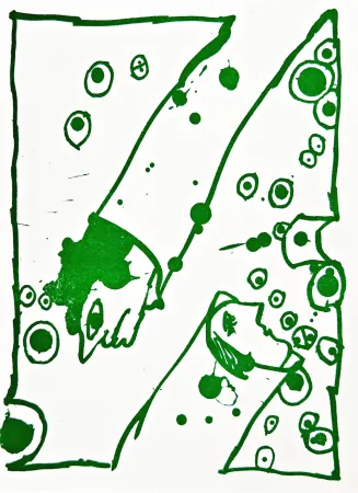 Lithograph Alechinsky - Résumé