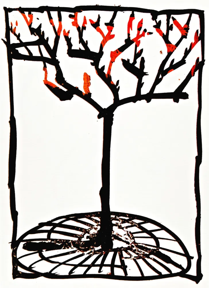 Lithograph Alechinsky - Résumé