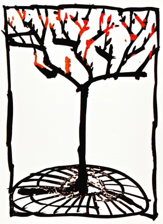 Lithograph Alechinsky - Résumé