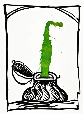 Lithograph Alechinsky - Résumé