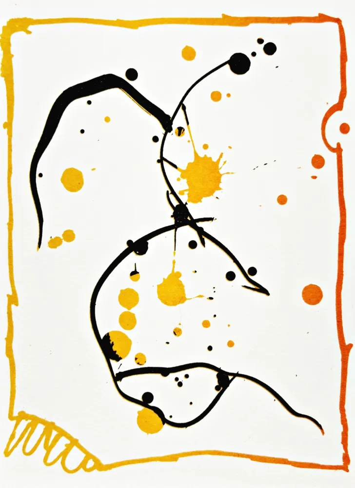 Lithograph Alechinsky - Résumé