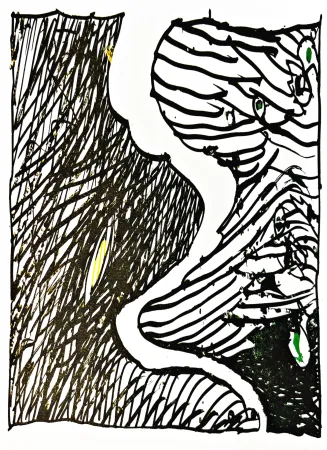 Lithograph Alechinsky - Résumé