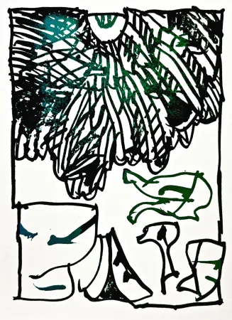 Lithograph Alechinsky - Résumé