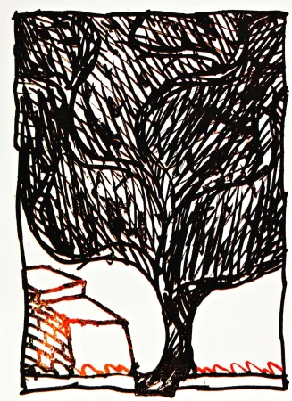 Lithograph Alechinsky - Résumé