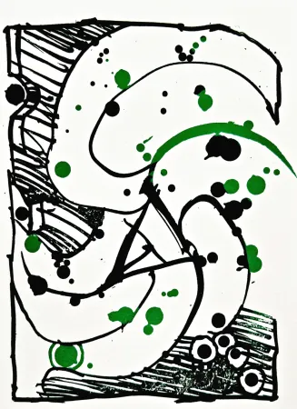 Lithograph Alechinsky - Résumé