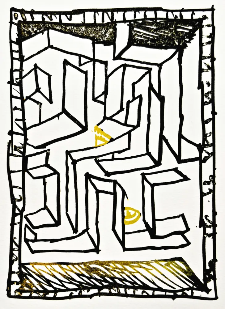 Lithograph Alechinsky - Résumé