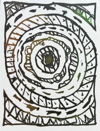 Lithograph Alechinsky - Résumé