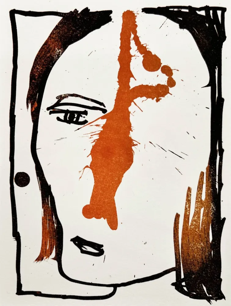 Lithograph Alechinsky - Résumé