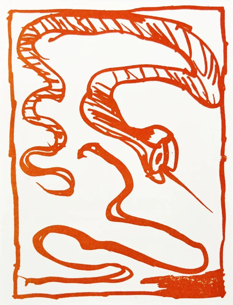 Lithograph Alechinsky - Résumé