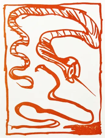 Lithograph Alechinsky - Résumé