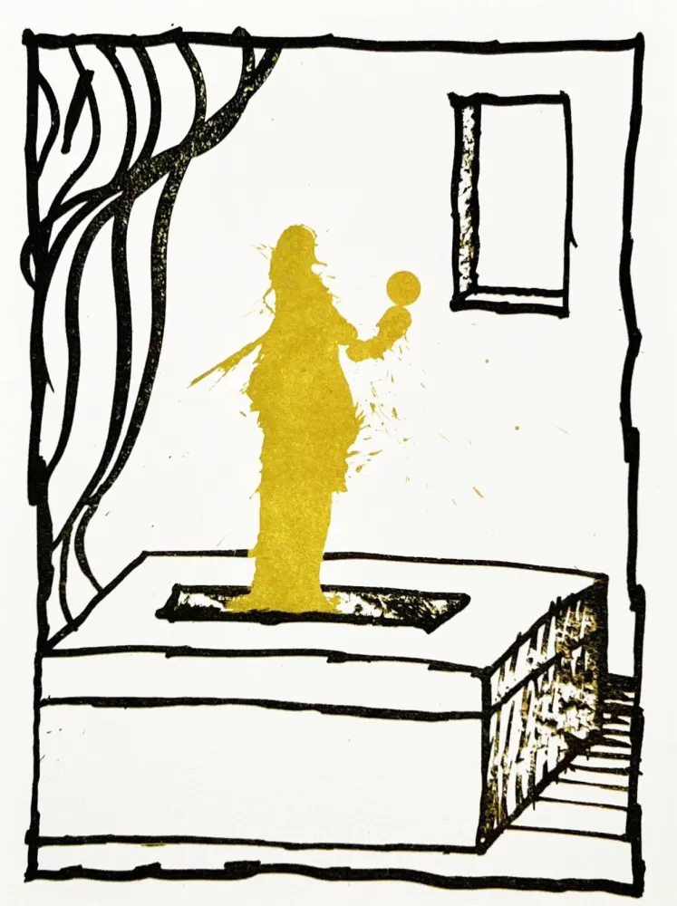 Lithograph Alechinsky - Résumé