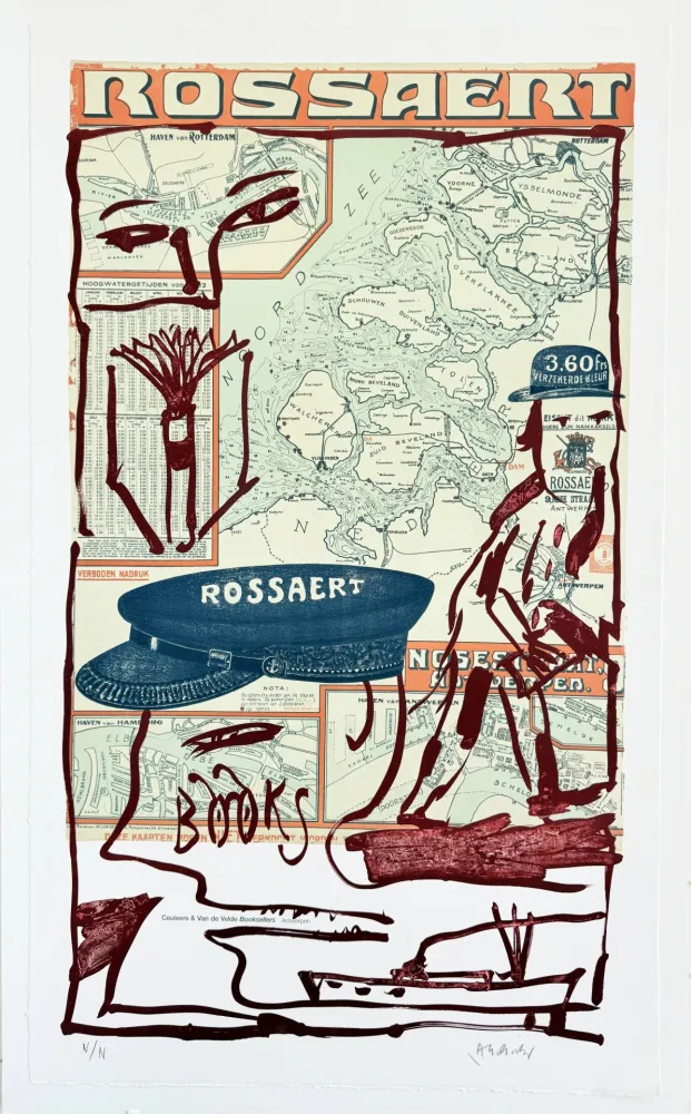 Lithograph Alechinsky - Rossaert