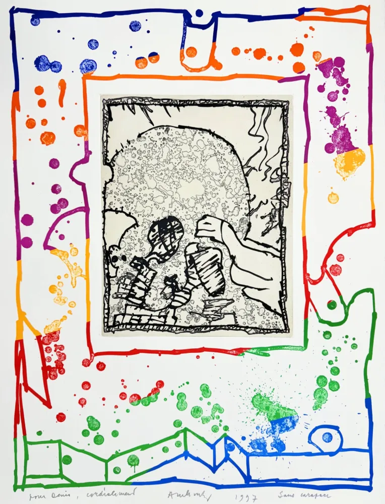 Engraving Alechinsky - Sans carapace