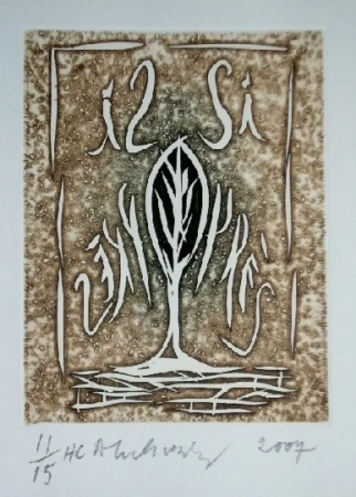 Etching And Aquatint Alechinsky - Sans titre