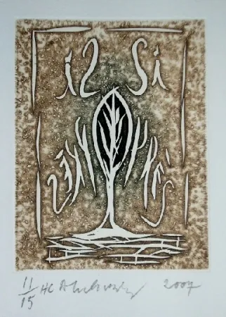 Etching And Aquatint Alechinsky - Sans titre