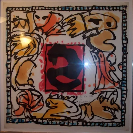 Etching And Aquatint Alechinsky - S'aspire