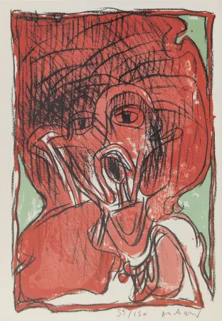 Lithograph Alechinsky - Schismes 