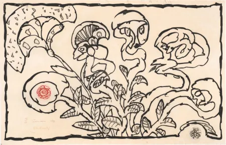 Etching And Aquatint Alechinsky - Sédentaires