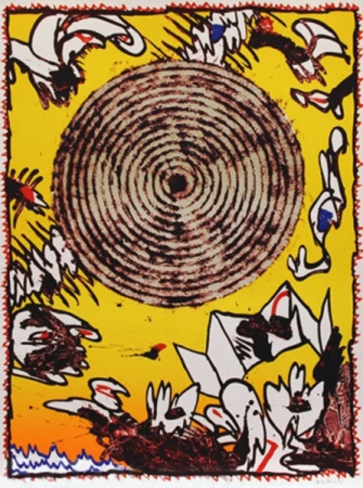 Lithograph Alechinsky - SEOUL