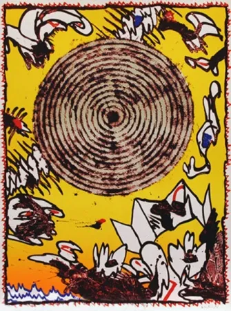 Lithograph Alechinsky - SEOUL