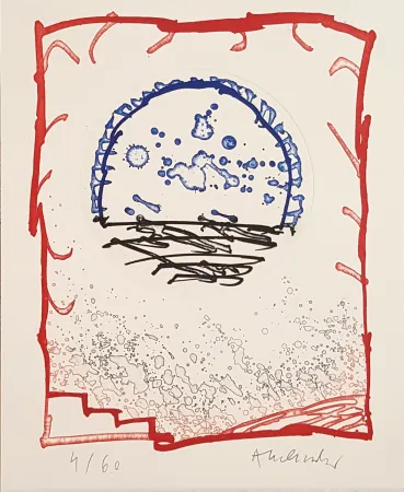 Etching Alechinsky - Sèvres