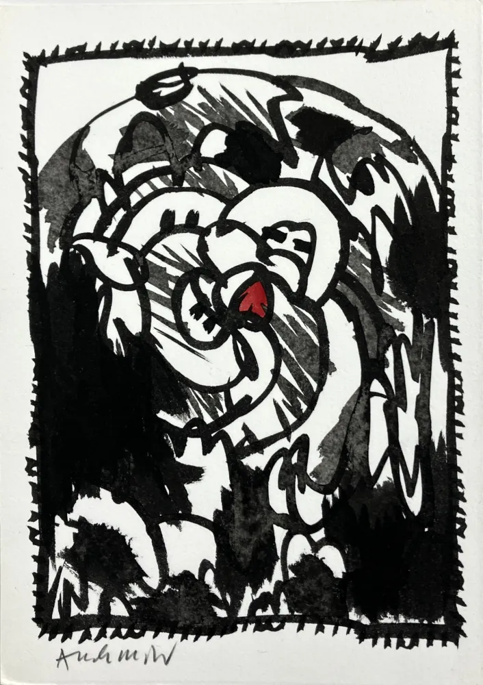 No Technical Alechinsky -  Tête Bêche, 1987