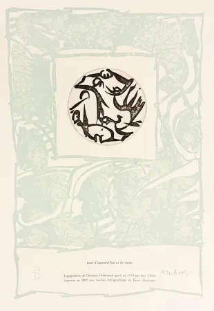 Engraving Alechinsky - Tour d'aujourd'hui