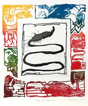 Etching Alechinsky - Tous les 7 ans