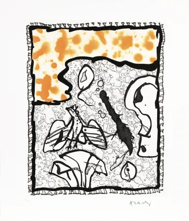 Linocut Alechinsky - Traité des excitants modernes 01