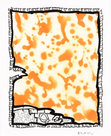 Linocut Alechinsky - Traité des excitants modernes 06