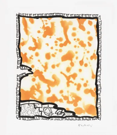 Linocut Alechinsky - Traité des excitants modernes 07