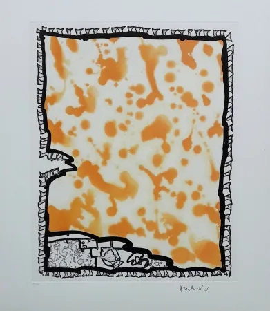 Etching Alechinsky - Traité des excitants modernes 