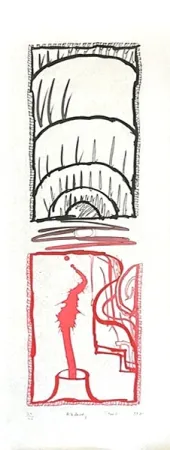 Etching Alechinsky - Trio