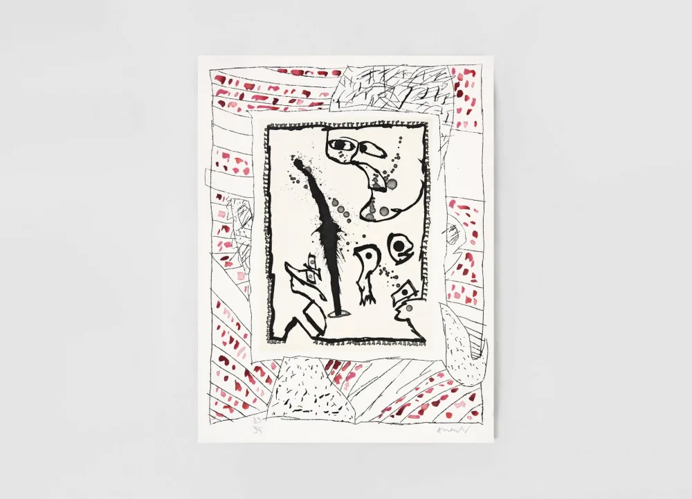 Etching Alechinsky - Troll