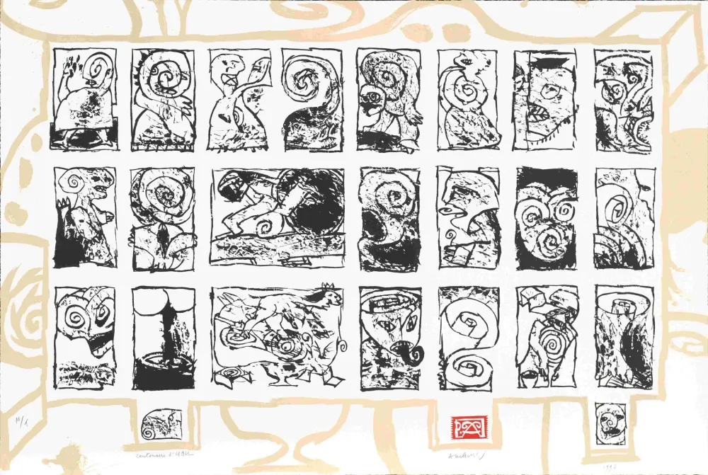 Screenprint Alechinsky - Ubu Roi