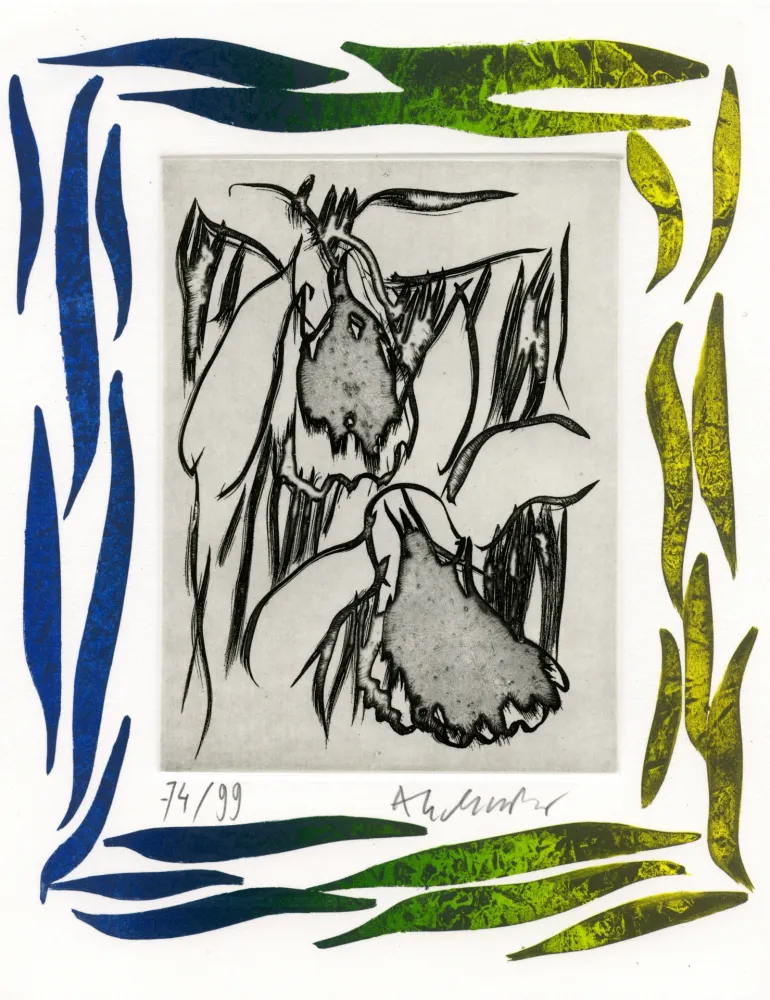 Lithograph Alechinsky - Un Amour de Swann 3