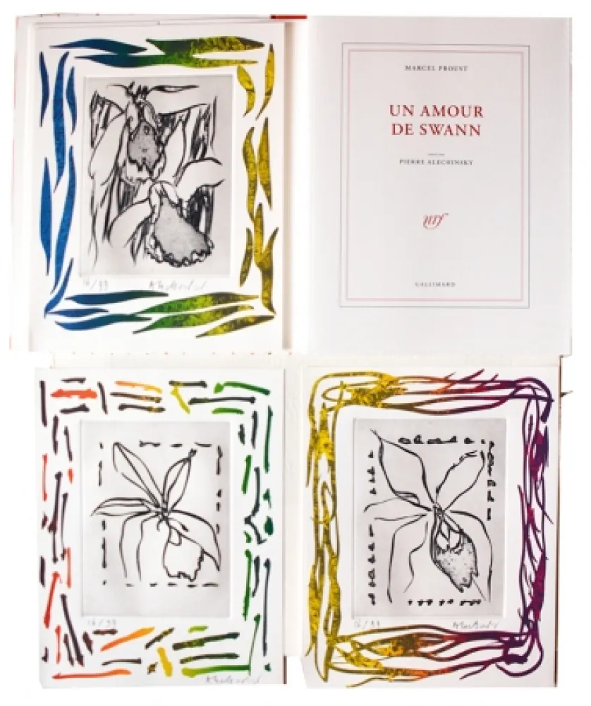 Illustrated Book Alechinsky - Un amour de Swann