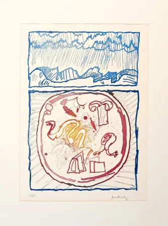 Etching And Aquatint Alechinsky - Underground