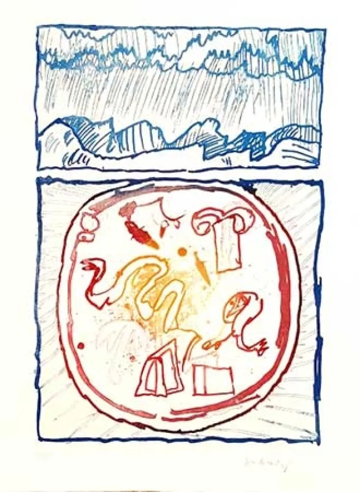 Etching Alechinsky - Underground