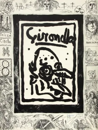 Lithograph Alechinsky - Untitled